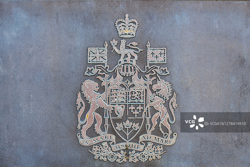 加拿大国徽，国家象征图片素材