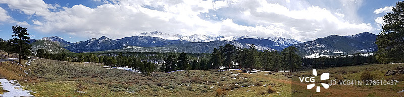 落基山国家公园风光图片素材