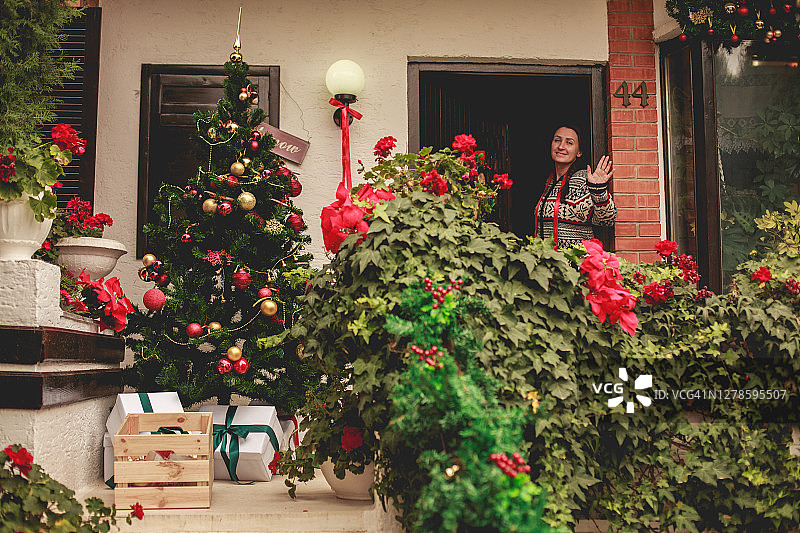 迎接圣诞节图片素材