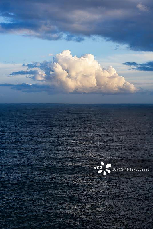 大西洋特内里费岛云层景象图片素材