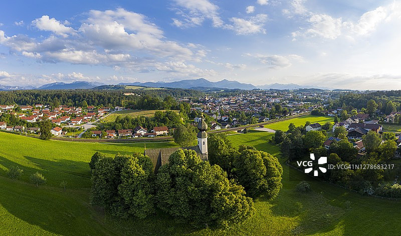 德国埃滕多夫圣维特和安娜教堂图片素材