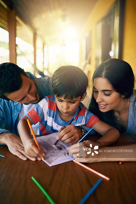 学习涂色技巧图片素材