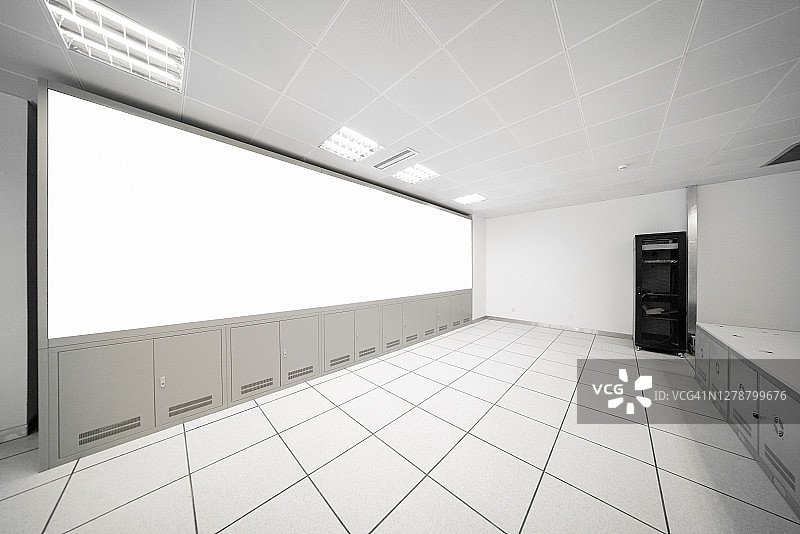 监控室中的大屏幕图片素材