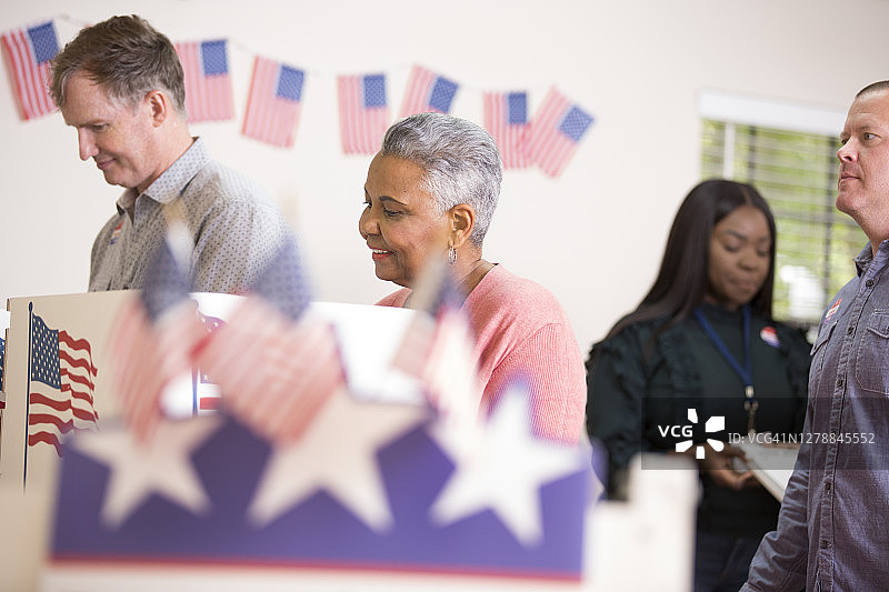 投票站图片素材