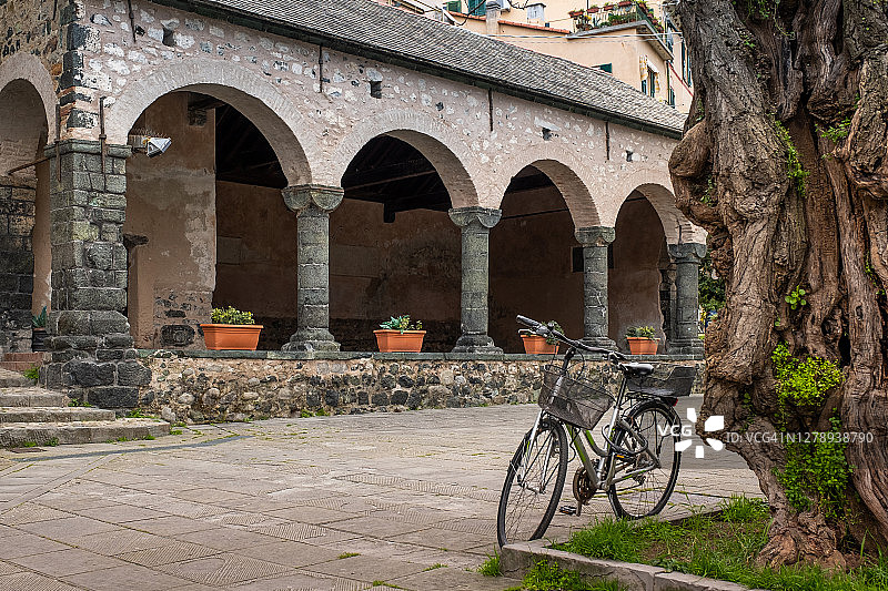 莱万托，意大利利古里亚拉斯佩齐亚图片素材