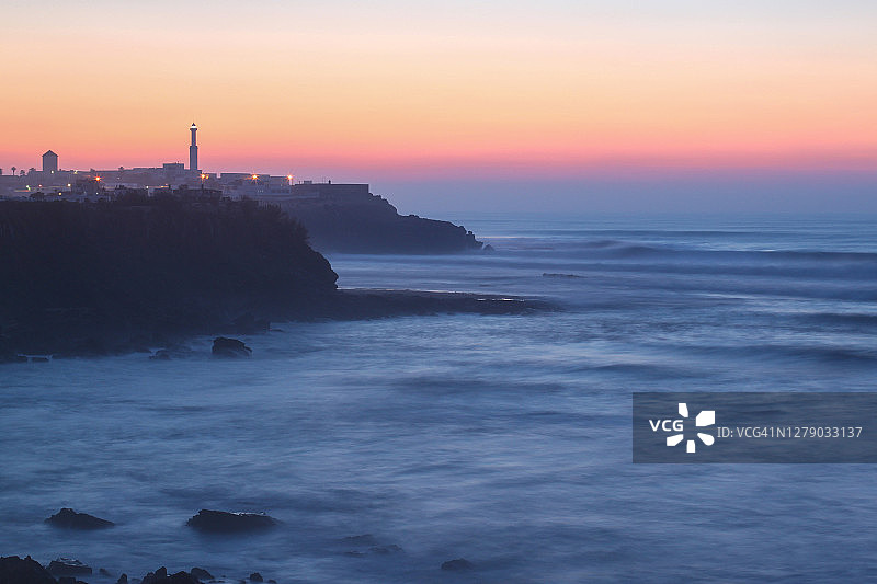 摩洛哥拉巴特日落图片素材