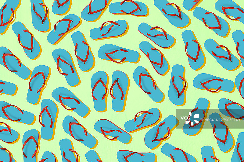 人字拖图案图片素材