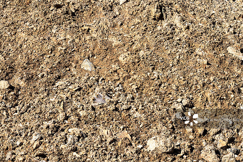 泥土地面特写镜头图片素材