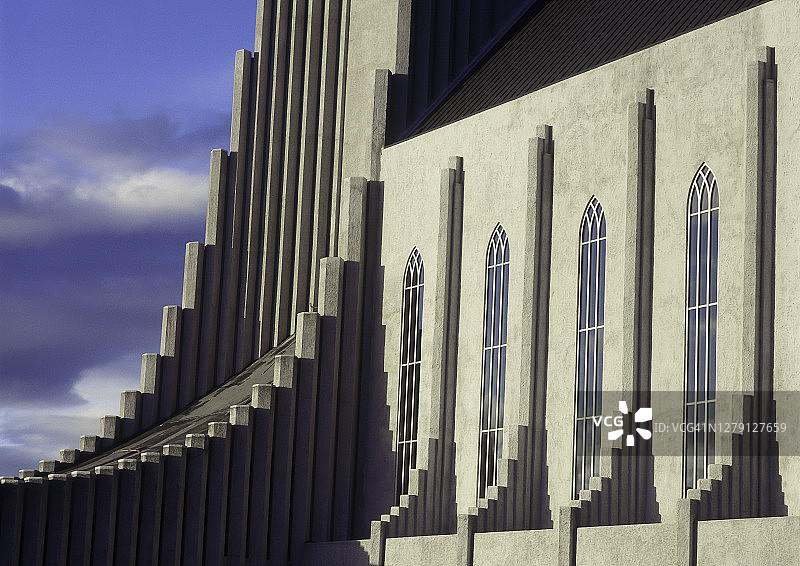 哈尔格林姆斯教堂图片素材