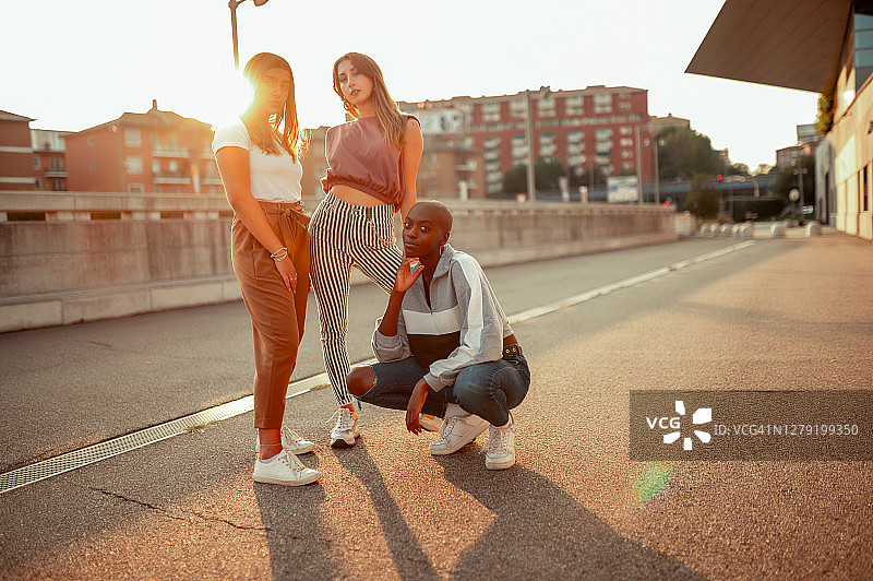 舞蹈团体肖像图片素材