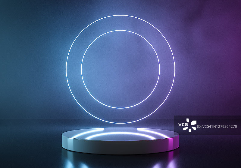 3D渲染展览背景图片素材