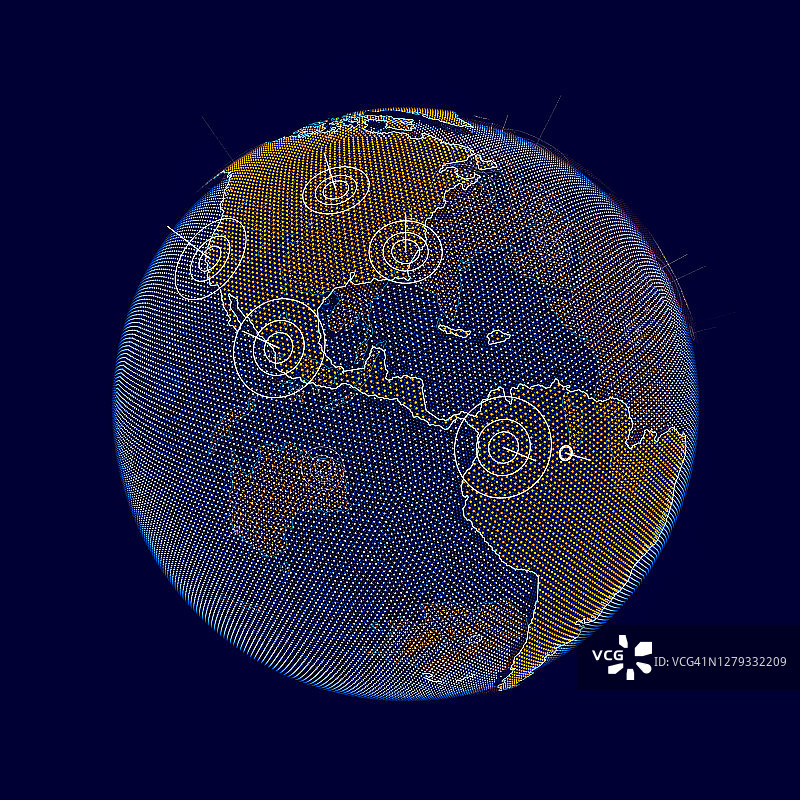 美洲插画图片素材