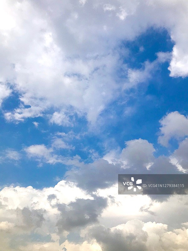 多云的天空图片素材