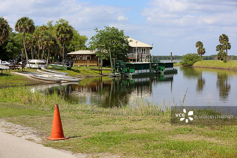 佛罗里达州Myakka河州立公园的建筑物和设施图片素材