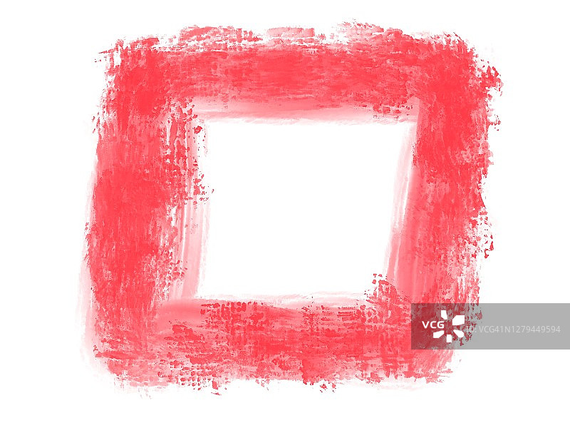 红色水彩效果插图背景图片素材