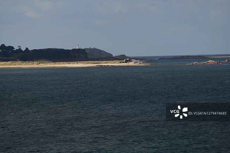 锡利群岛的海洋与景观图片素材