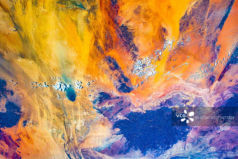 利比亚的自然地理与美景图片素材