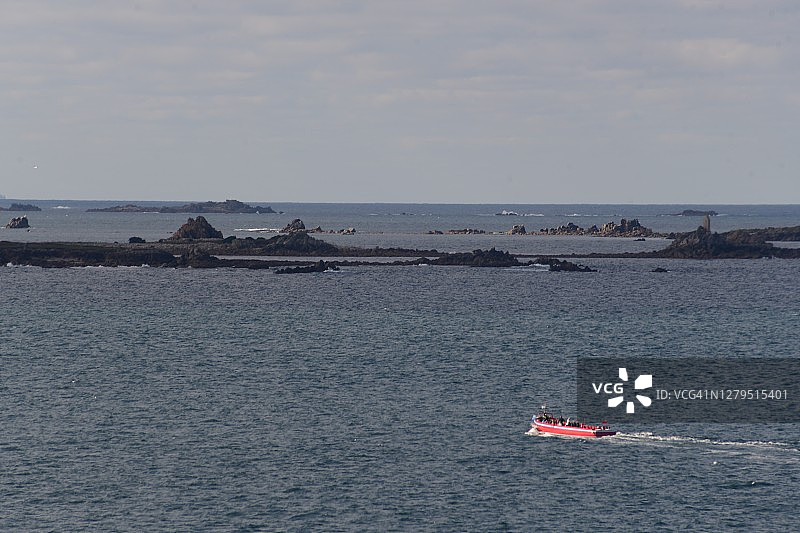 锡利群岛的海洋与景观图片素材