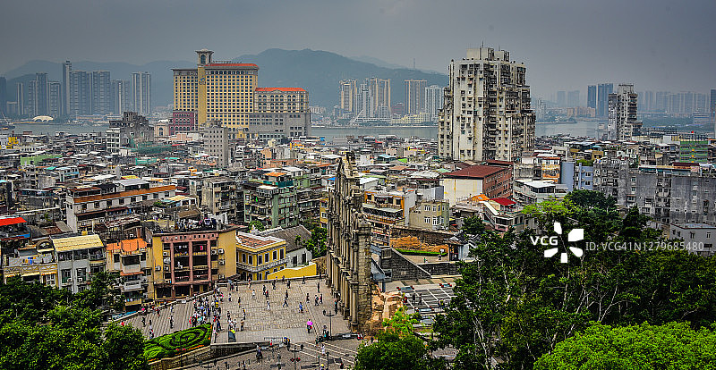 澳门圣保禄大教堂遗址图片素材