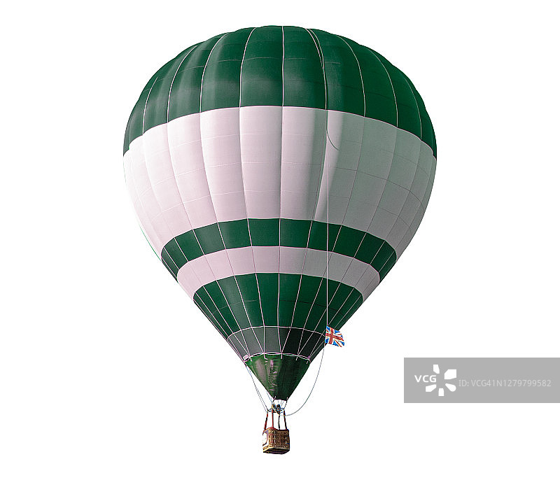 白色背景上的热气球群图片素材