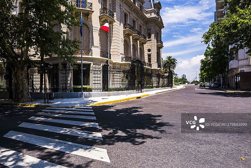 阿根廷布宜诺斯艾利斯法国大使馆图片素材