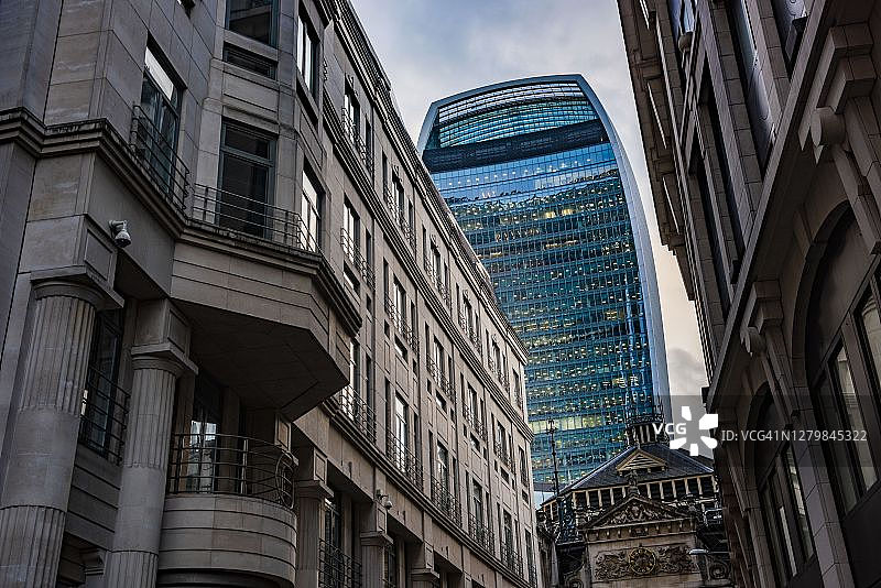 伦敦对讲机大厦图片素材