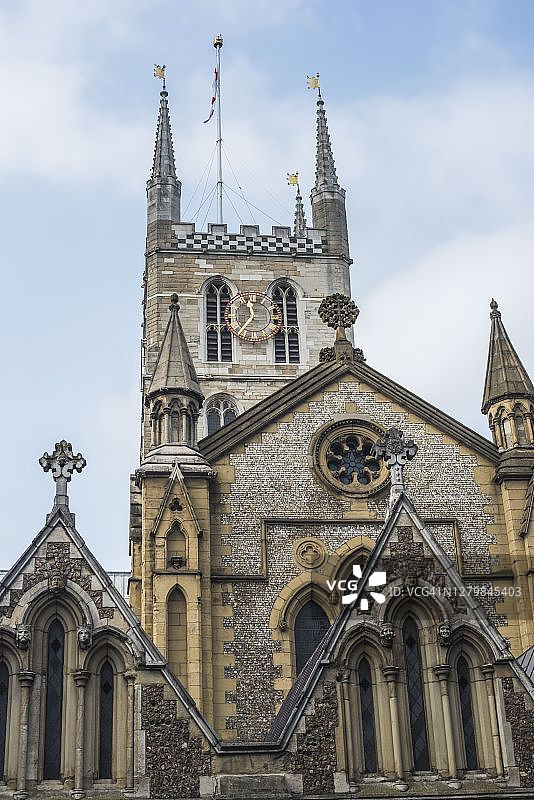 英国伦敦南华克座堂图片素材