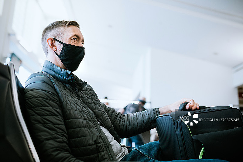 全球疫情期间的机场与旅行图片素材