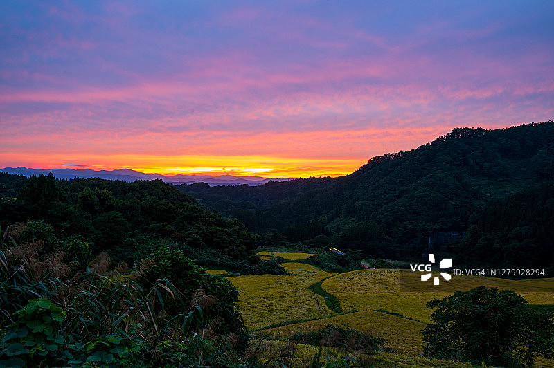 初秋景色图片素材