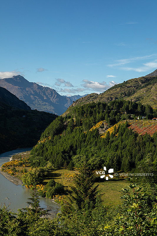新西兰皇后镇阿瑟点风光图片素材