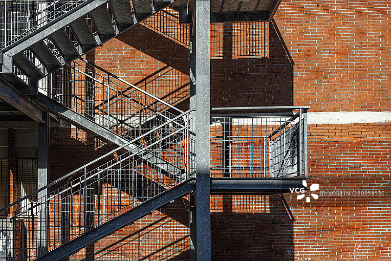 消防楼梯图片素材