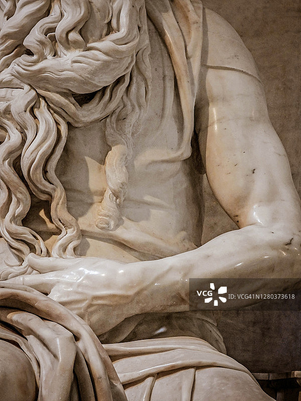 摩西雕像图片素材