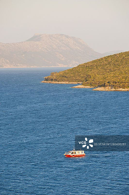 亚得里亚海科尔丘拉岛风光图片素材