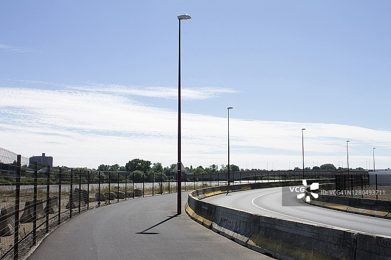 法国南特古斯塔夫·罗什大道未来医院建设图片素材