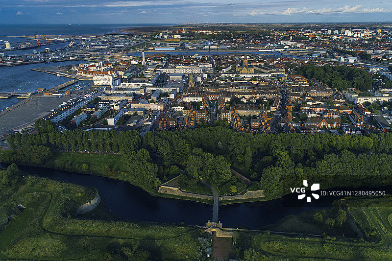 法国上法兰西大区加来海峡省加莱图片素材