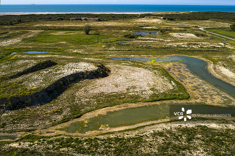 法国上法兰西大区加莱海峡省自然保护区图片素材