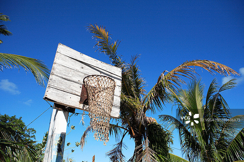 马达加斯加迭戈苏亚雷斯附近的篮球板图片素材