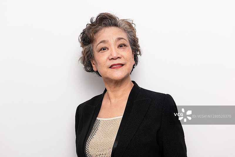 年长的女商人图片素材