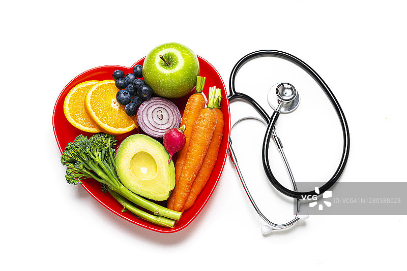 有益心脏健康的饮食图片素材