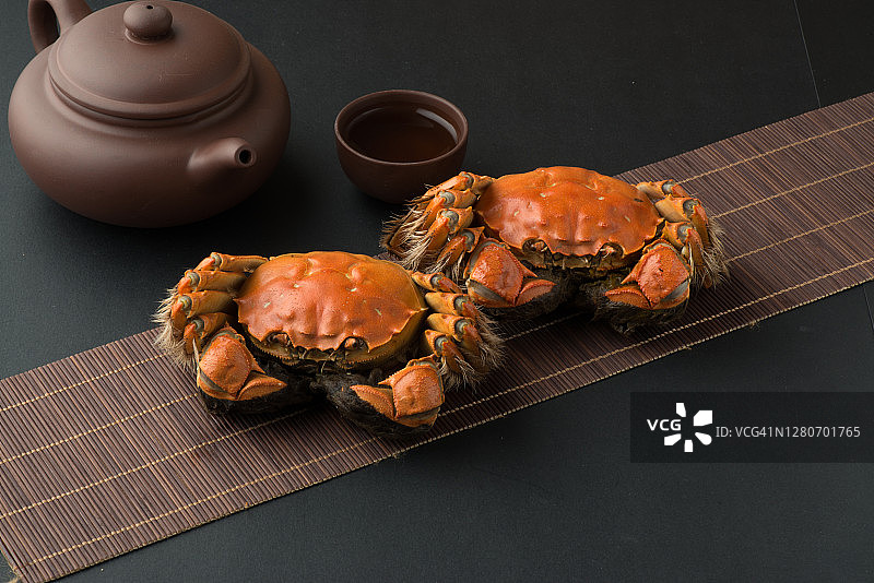 中华绒螯蟹图片素材