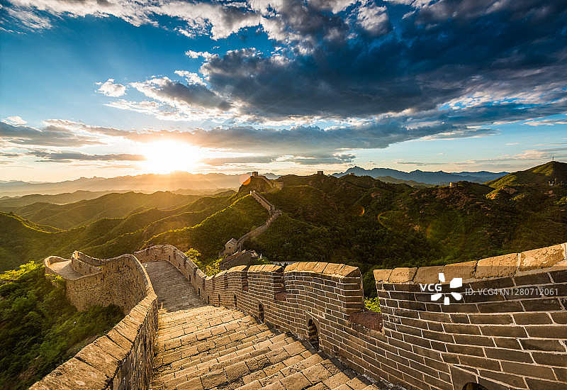 中国长城图片素材