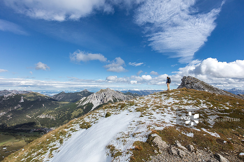 列支敦士登阿尔卑斯山图片素材