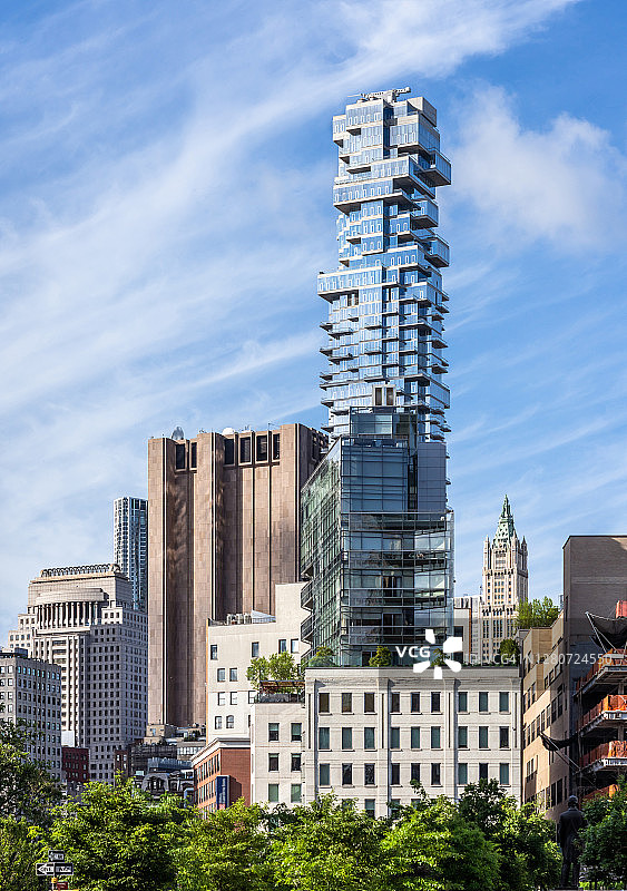 伦纳德街56号，纽约图片素材