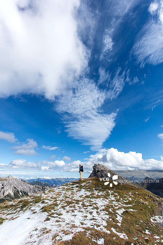 列支敦士登阿尔卑斯山图片素材