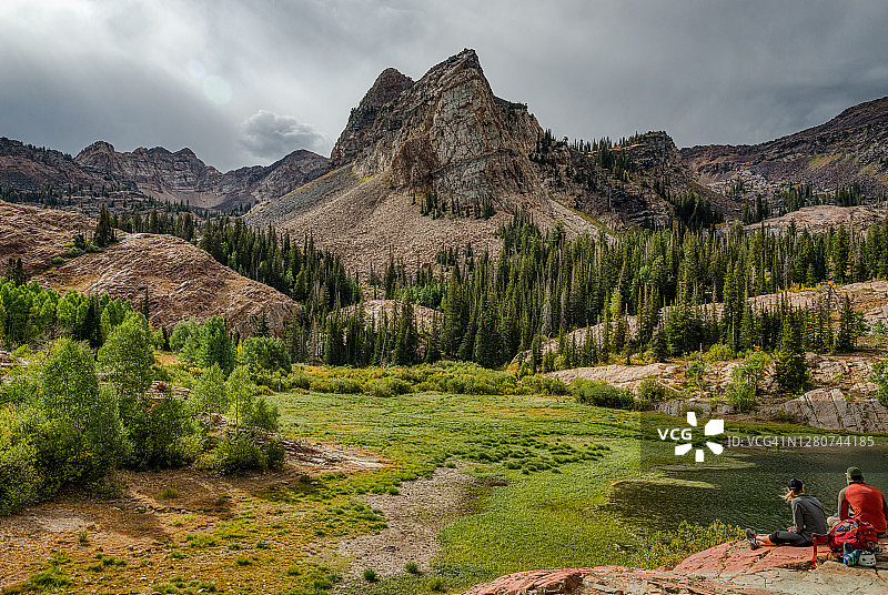 布兰奇湖图片素材