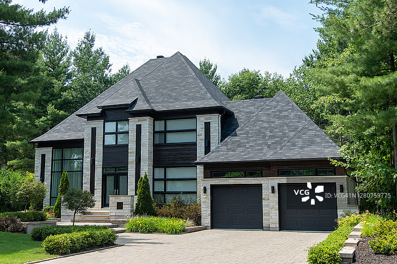 梦想家园，豪华住宅，成功，郊区住宅图片素材