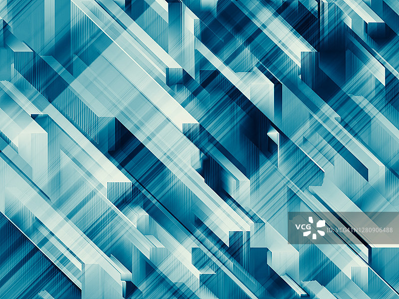 抽象蓝色三角形几何对角线现代形状速度运动故障纹理背景图片素材