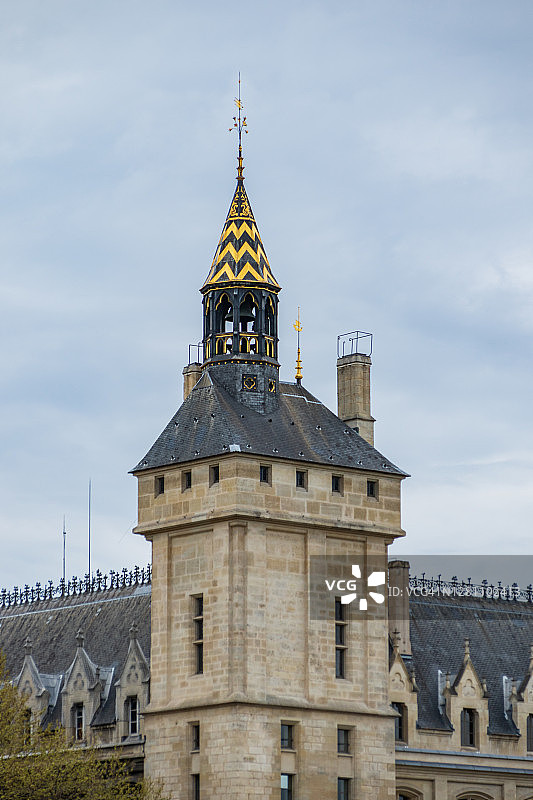 巴黎古监狱：14世纪的宫殿和监狱图片素材