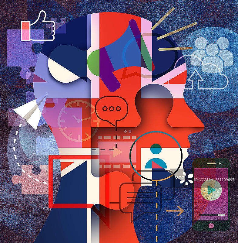 英国社交媒体图片素材