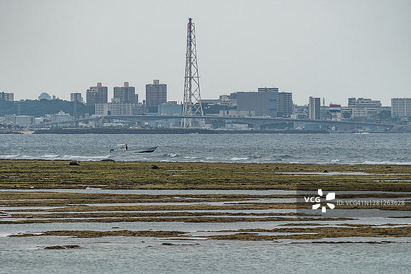 日本冲绳县海滩图片素材
